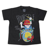 Boys Round Neck Half Sleeves T-Shirt - Dark Grey, Kids, Boys T-Shirts, Chase Value, Chase Value