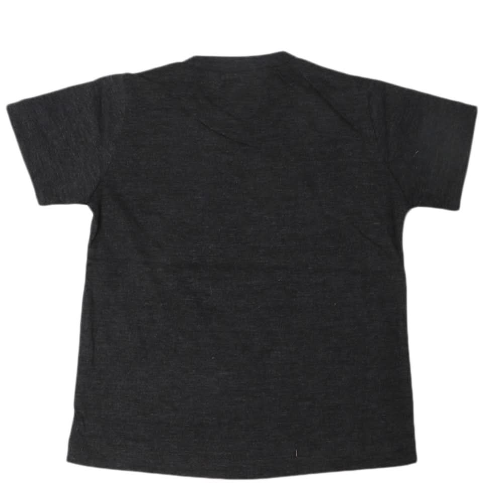 Boys Round Neck Half Sleeves T-Shirt - Dark Grey, Kids, Boys T-Shirts, Chase Value, Chase Value