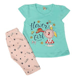 Girls Lycra Suit - Sea Green, Kids, Girls Sets And Suits, Chase Value, Chase Value