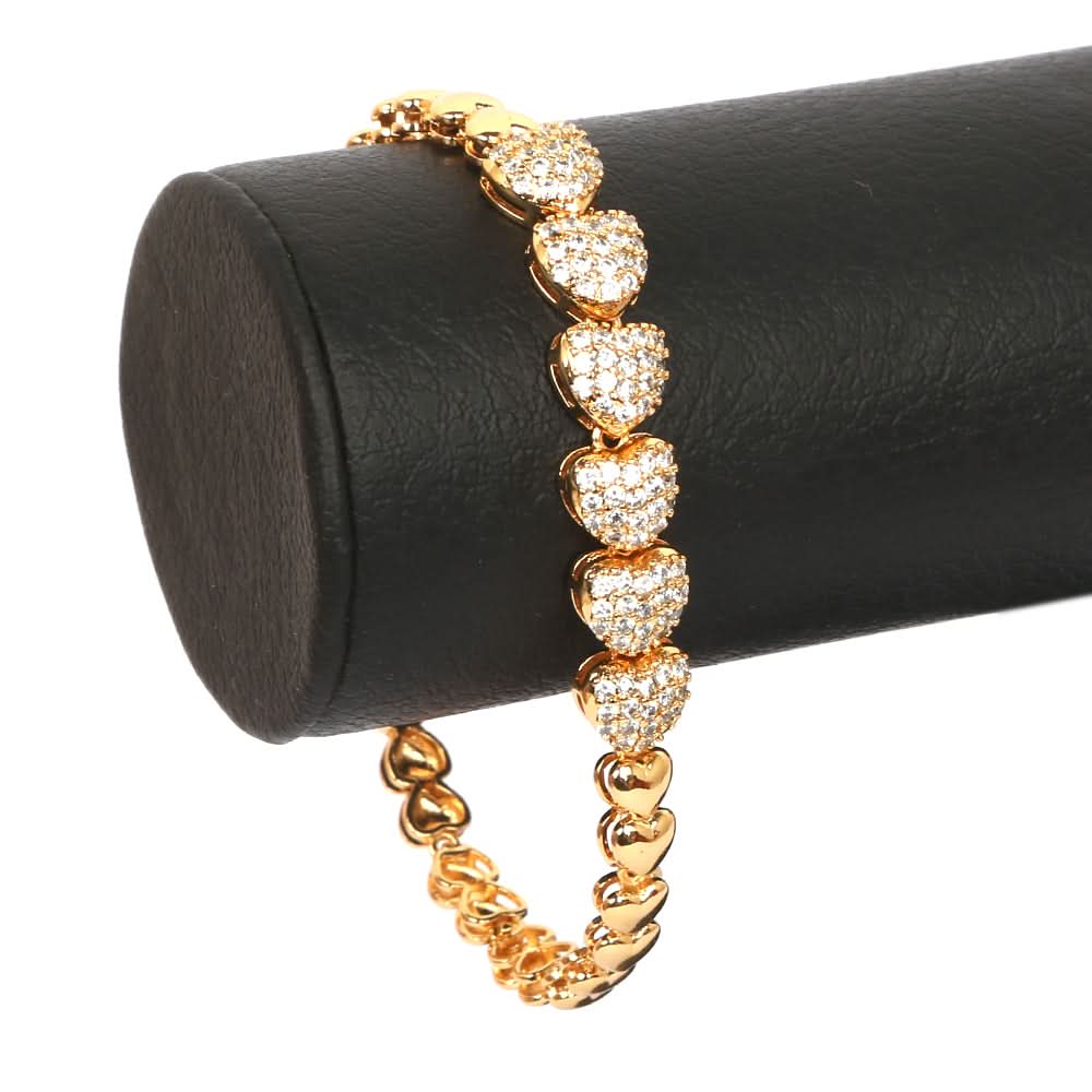 Women's Zarcon Bracelet - Golden, Women, Bangles & Bracelets, Chase Value, Chase Value