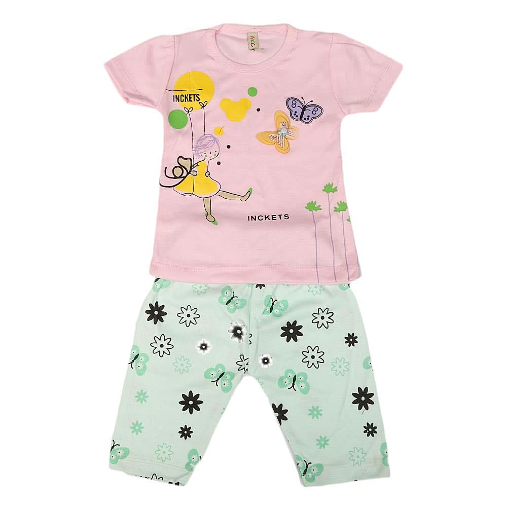 Girls Lycra Suit - Pink, Kids, Girls Sets And Suits, Chase Value, Chase Value