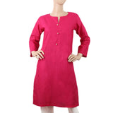 Women's Khaddar Kurti - A - Pink, Women, Ready Kurtis, Chase Value, Chase Value