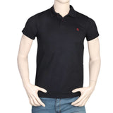 Men's Half Sleeves Polo T-Shirt - Black, Men, T-Shirts And Polos, Chase Value, Chase Value