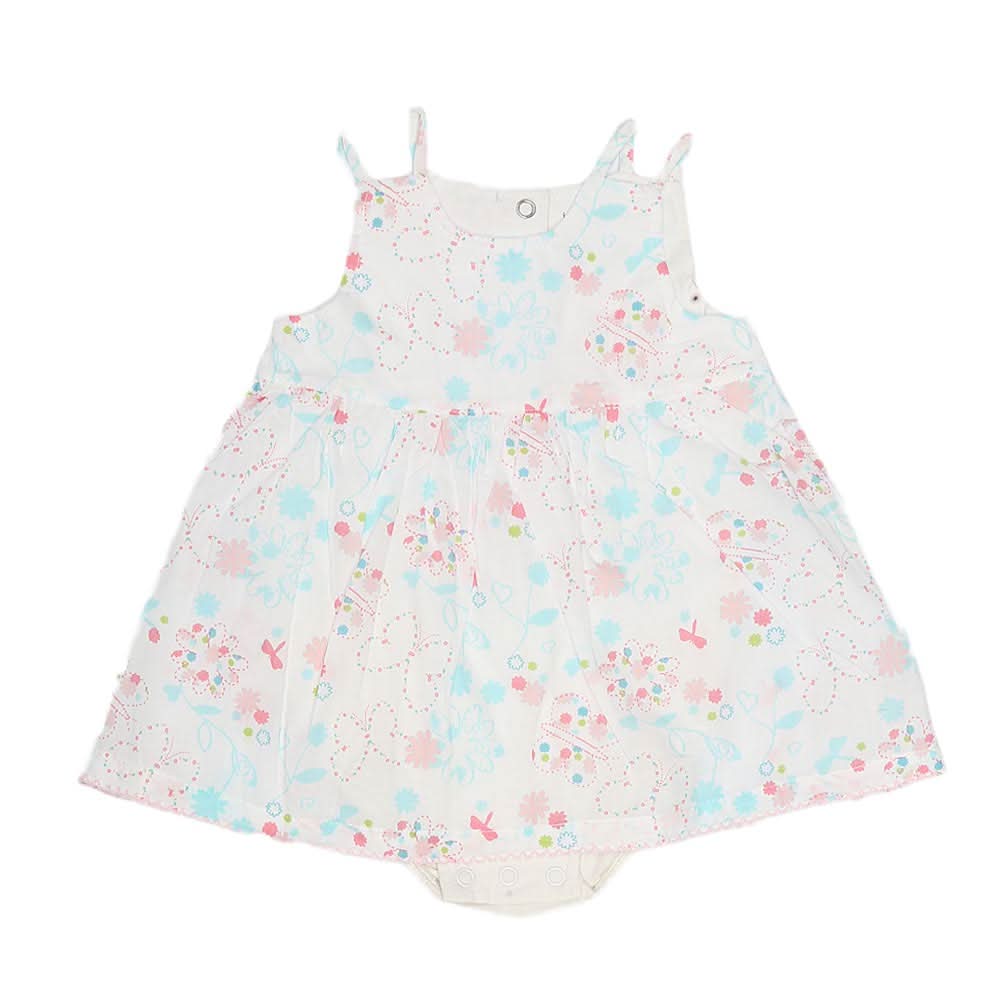 Newborn Girls Romper - White, Kids, NB Girls Rompers, Chase Value, Chase Value