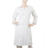 Women's Khaddar Kurti - A - White, Women, Ready Kurtis, Chase Value, Chase Value