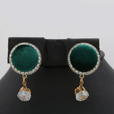 Women's Earrings - Green, Women, Earrings & Tops, Chase Value, Chase Value