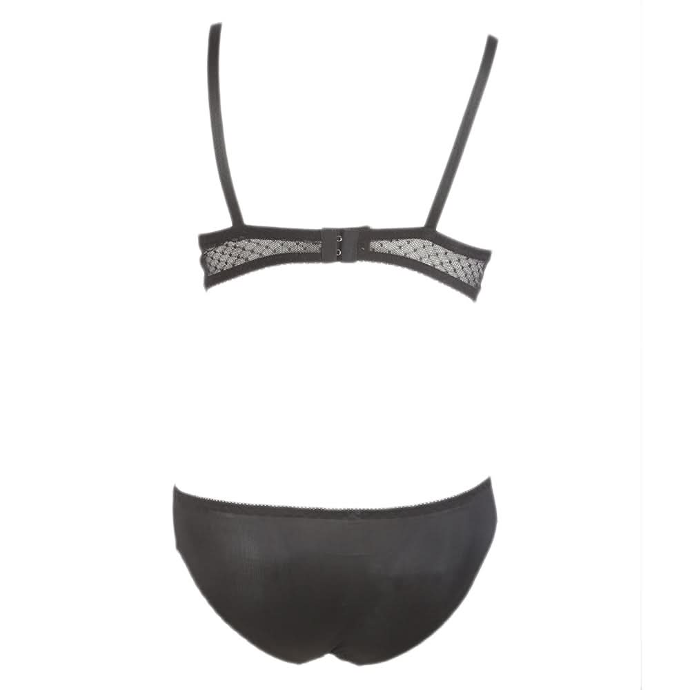 Women's Foam Bra & Panty Set - Black, Women, Bra And Panty Sets, Chase Value, Chase Value
