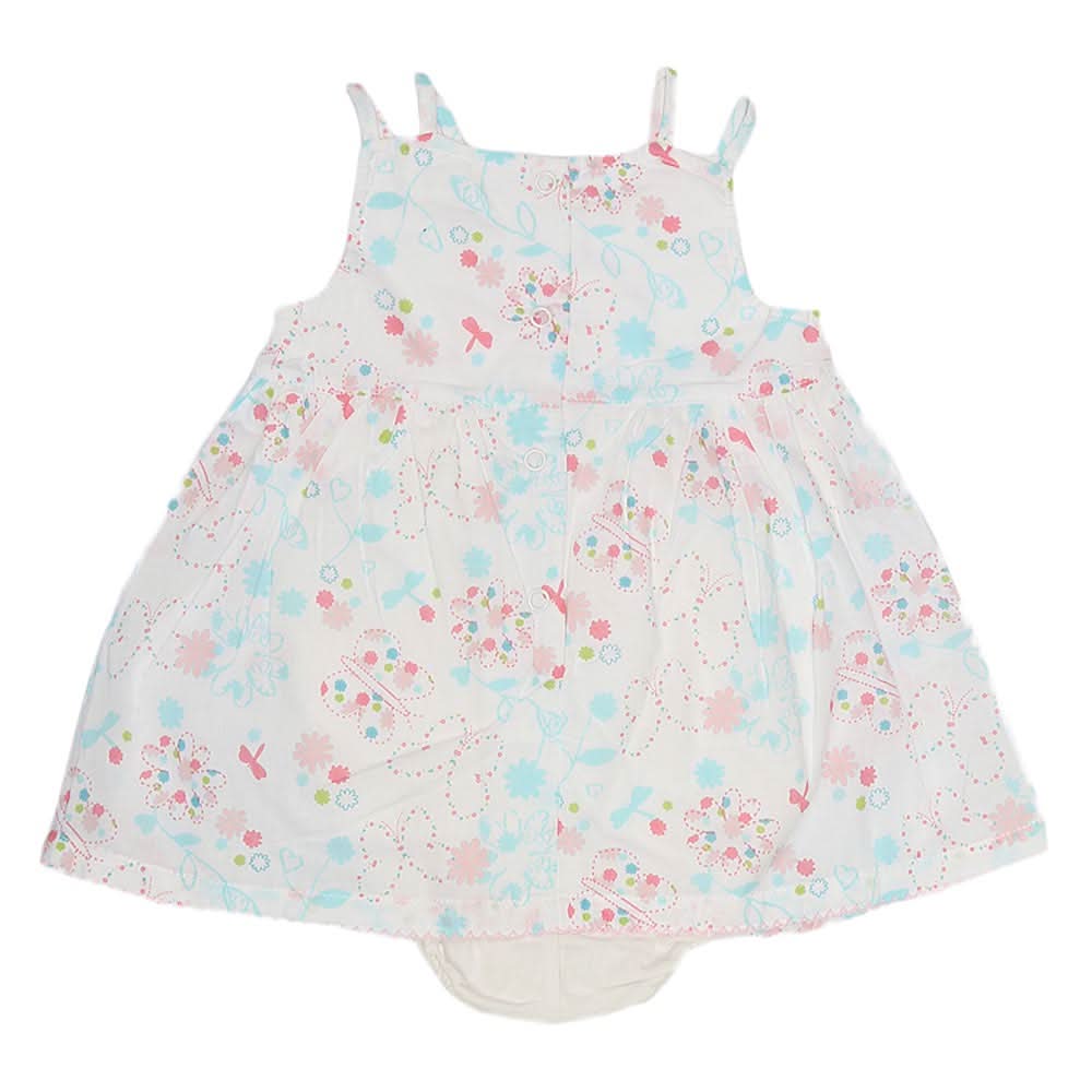 Newborn Girls Romper - White, Kids, NB Girls Rompers, Chase Value, Chase Value