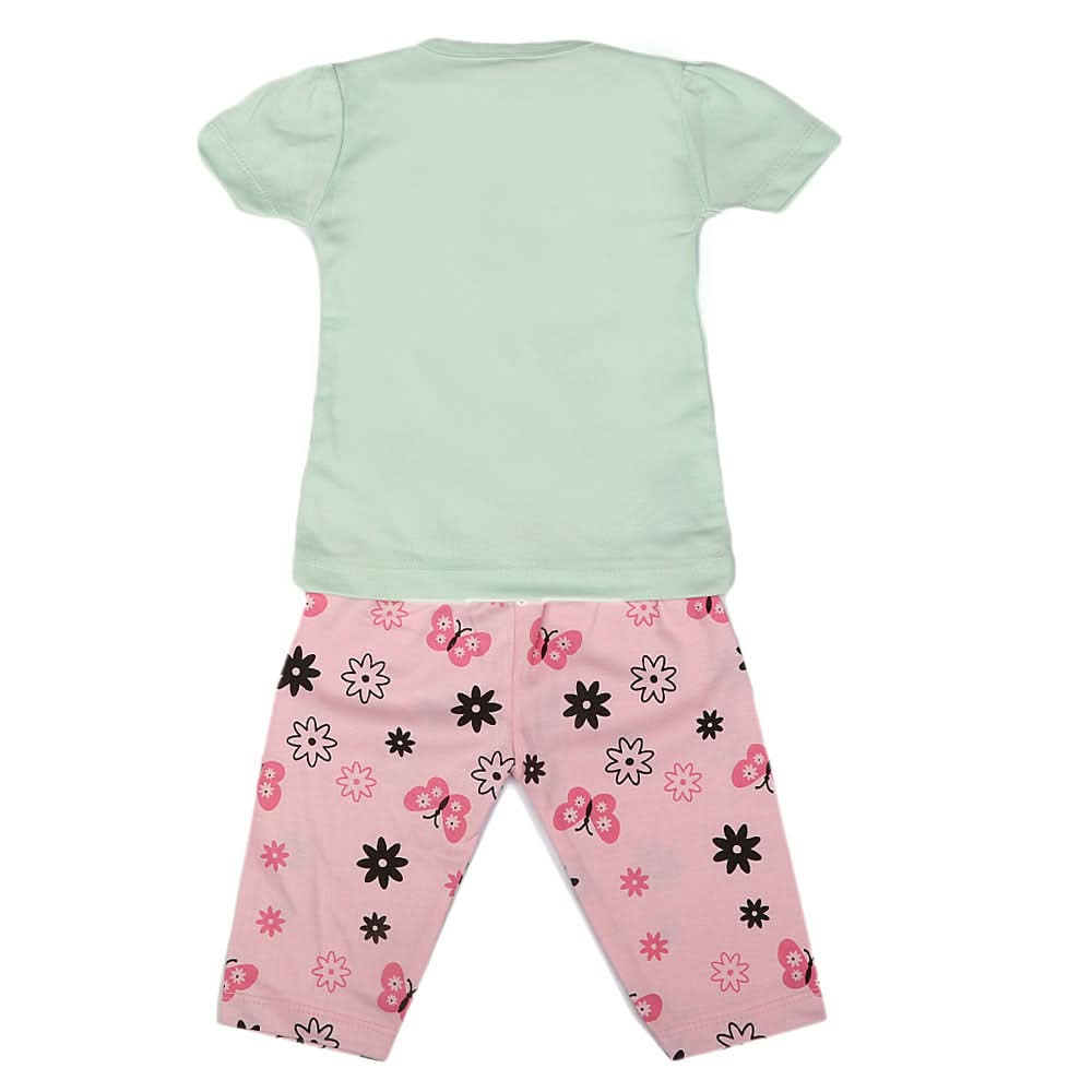 Girls Lycra Suit - Cyan, Kids, Girls Sets And Suits, Chase Value, Chase Value