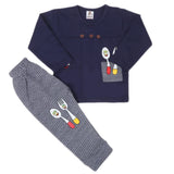 Boys Full Sleeves Suit - Navy Blue, Kids, Boys Sets And Suits, Chase Value, Chase Value