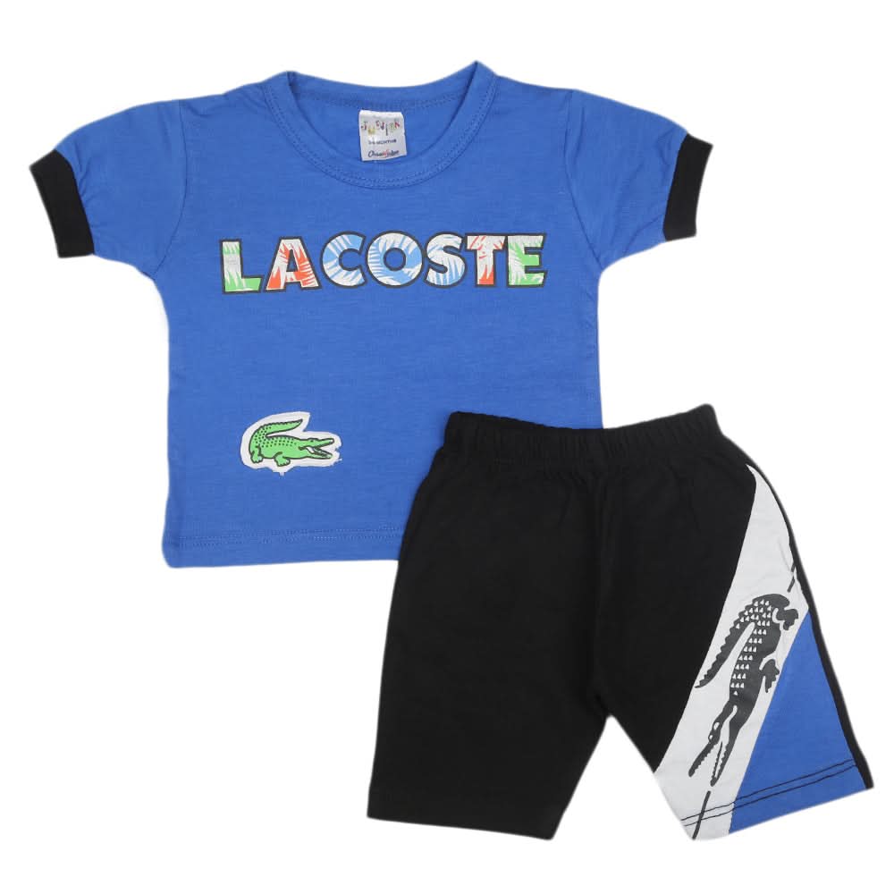 Newborn Boys Half Sleeves Suit - Blue, Kids, Newborn Boys Sets And Suits, Chase Value, Chase Value