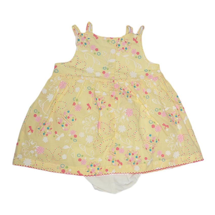Newborn Girls Romper - Yellow, Kids, NB Girls Rompers, Chase Value, Chase Value
