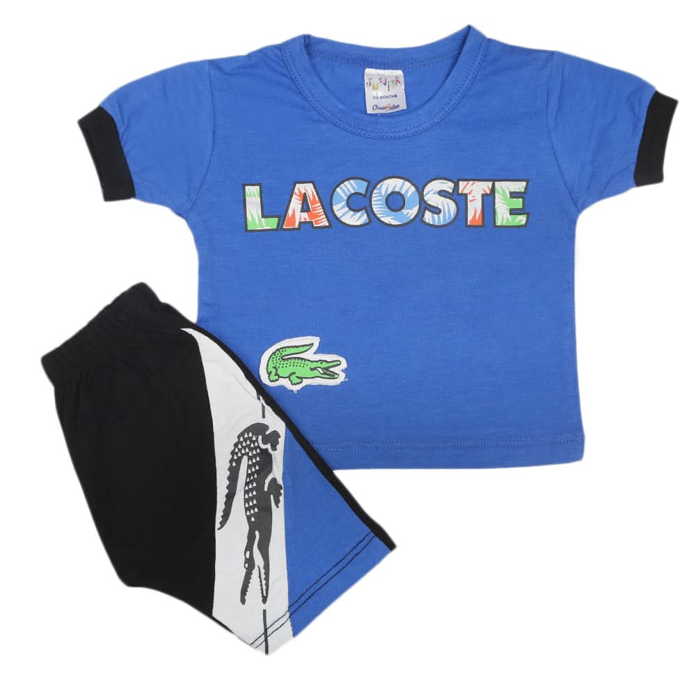 Newborn Boys Half Sleeves Suit - Blue, Kids, Newborn Boys Sets And Suits, Chase Value, Chase Value