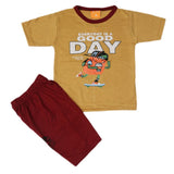 Boys Half Sleeves Suit - Brown, Kids, Boys Sets And Suits, Chase Value, Chase Value