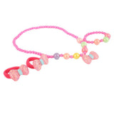 Girls Mala - Dark Pink, Kids, Jewellery Sets, Chase Value, Chase Value