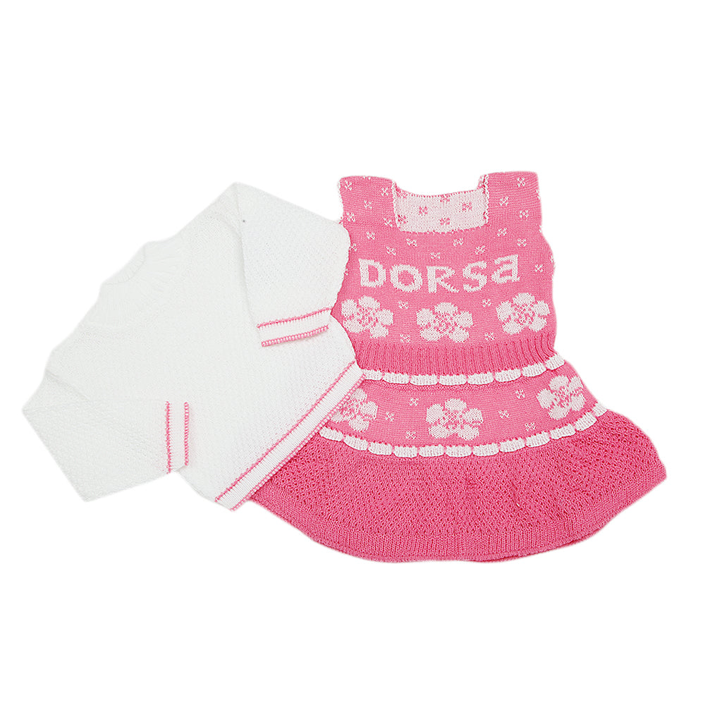 Newborn Girls Irani Suit - Pink, Kids, NB Girls Sets And Suits, Chase Value, Chase Value