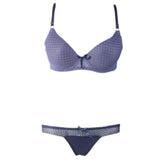 Women's Foam Bra & Panty Set - Purple, Women, Bra And Panty Sets, Chase Value, Chase Value