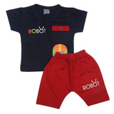 Newborn Boys Half Sleeves Suit - Blue, Kids, Newborn Boys Sets And Suits, Chase Value, Chase Value