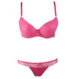 Women's Foam Bra & Panty Set - Pink, Women, Bra And Panty Sets, Chase Value, Chase Value