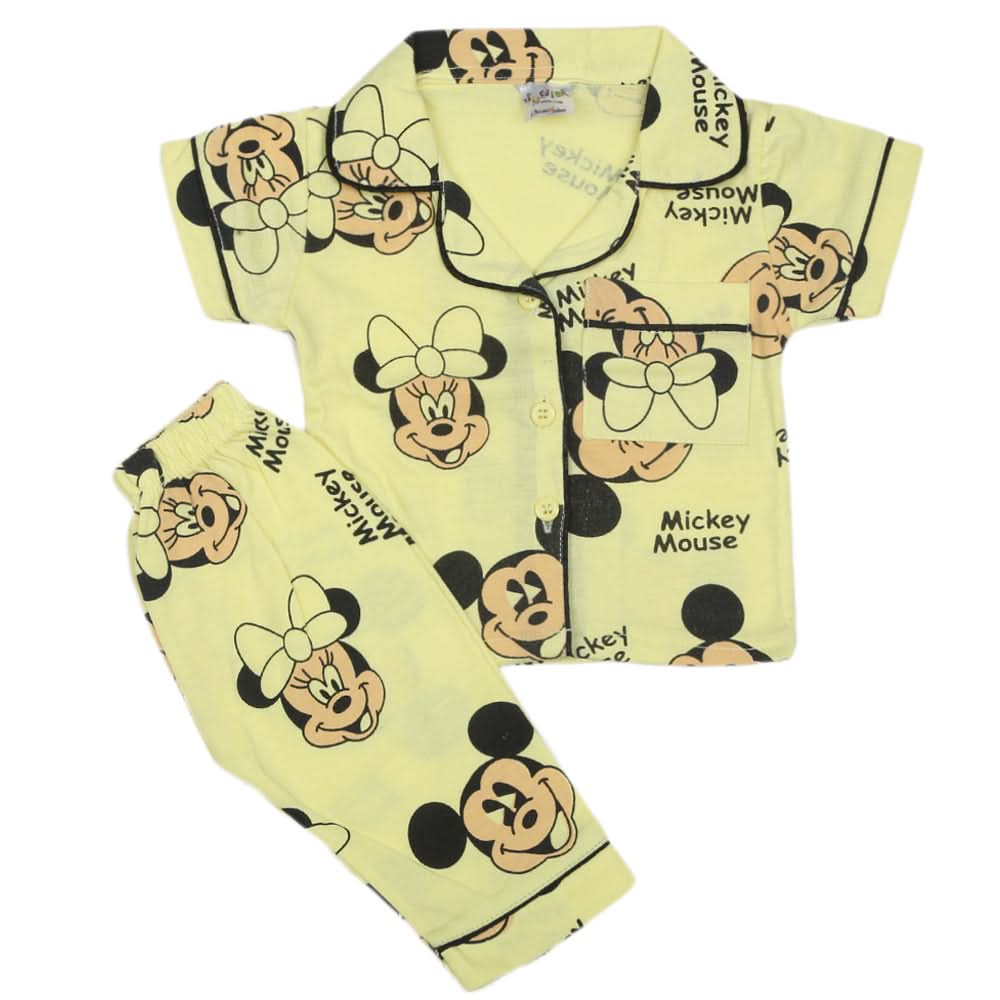 Newborn Boys Night Suit - Lemon, Kids, New Born Boys Sets And Suits, Chase Value, Chase Value