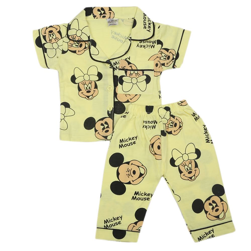 Newborn Boys Night Suit - Lemon, Kids, New Born Boys Sets And Suits, Chase Value, Chase Value