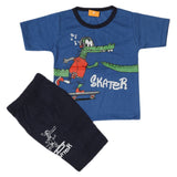 Boys Half Sleeves Suit - Royal Blue, Kids, Boys Sets And Suits, Chase Value, Chase Value