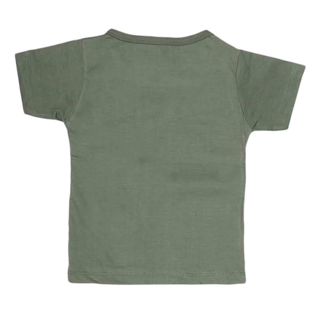 Boys Print T-Shirt  - Green, Kids, Boys T-Shirts, Chase Value, Chase Value