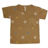 Boys Print T-Shirt  - Khaki, Kids, Boys T-Shirts, Chase Value, Chase Value