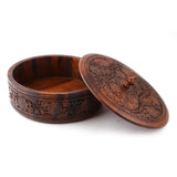 Hand Made Wooden Hotpot With Carving Work, Home & Lifestyle, Decoration, Chase Value, Chase Value