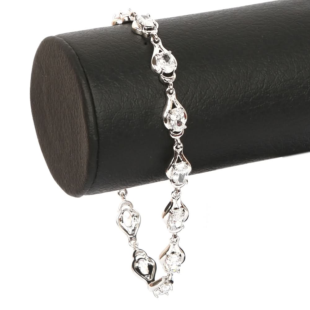 Women's Zarcon Bracelet - Silver, Women, Bangles & Bracelets, Chase Value, Chase Value