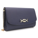 Women's Fancy Clutch 6935 - Navy Blue, Women, Clutches, Chase Value, Chase Value