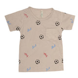 Boys Print T-Shirt  - Beige, Kids, Boys T-Shirts, Chase Value, Chase Value