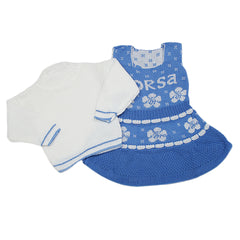 Newborn Girls Irani Suit - Royal Blue, Kids, NB Girls Sets And Suits, Chase Value, Chase Value