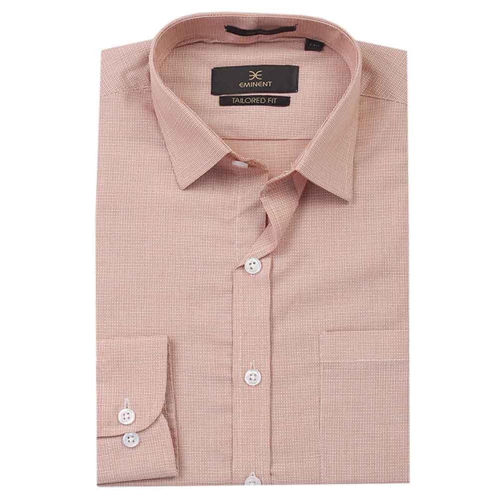 Eminent Men's Formal Shirt - Peach, Men's Shirts, Eminent, Chase Value