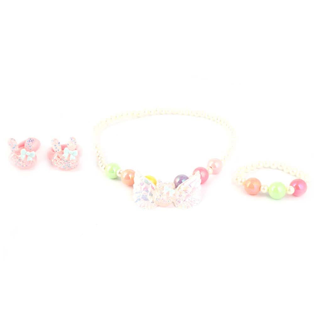Girls Mala - White, Kids, Jewellery Sets, Chase Value, Chase Value
