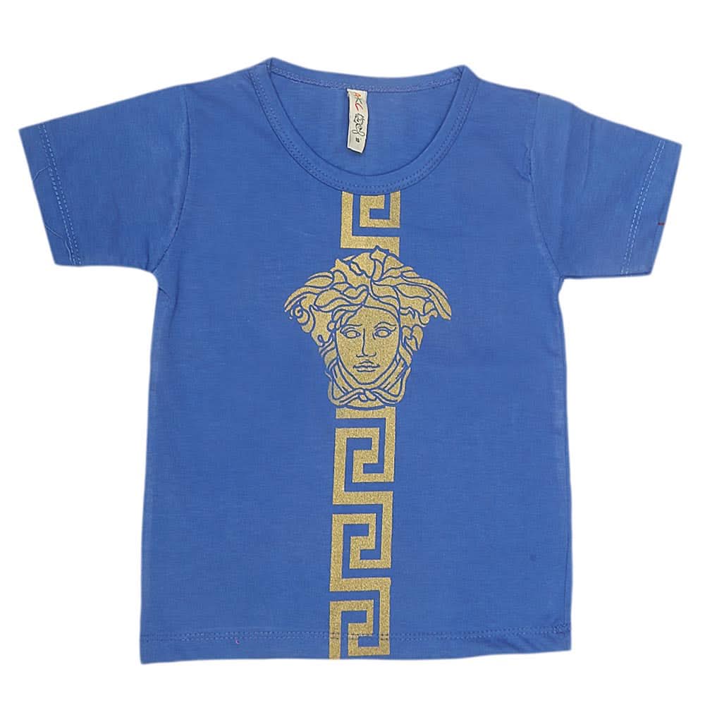 Boys Print T-Shirt  - Royal Blue, Kids, Boys T-Shirts, Chase Value, Chase Value