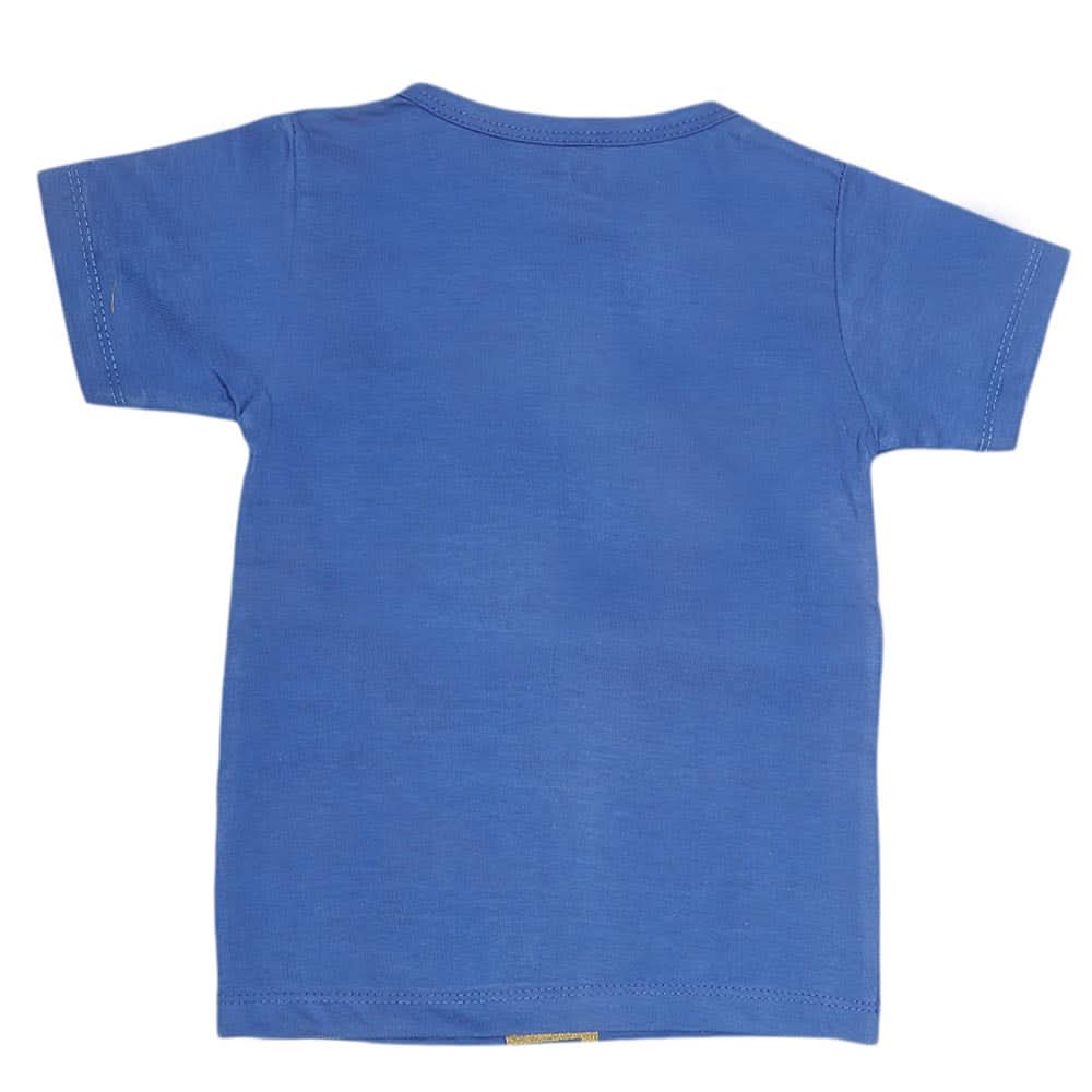 Boys Print T-Shirt  - Royal Blue, Kids, Boys T-Shirts, Chase Value, Chase Value