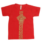 Boys Print T-Shirt  - Red, Kids, Boys T-Shirts, Chase Value, Chase Value