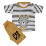 Boys Half Sleeves Suit - Brown, Kids, Boys Sets And Suits, Chase Value, Chase Value