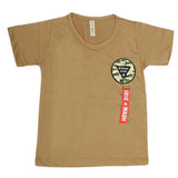 Boys Print T-Shirt  - Khaki, Kids, Boys T-Shirts, Chase Value, Chase Value