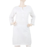 Women's Chicken Kurti - G - White, Women, Ready Kurtis, Chase Value, Chase Value