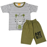 Boys Half Sleeves Suit - Green, Kids, Boys Sets And Suits, Chase Value, Chase Value
