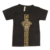 Boys Print T-Shirt  - Black, Kids, Boys T-Shirts, Chase Value, Chase Value