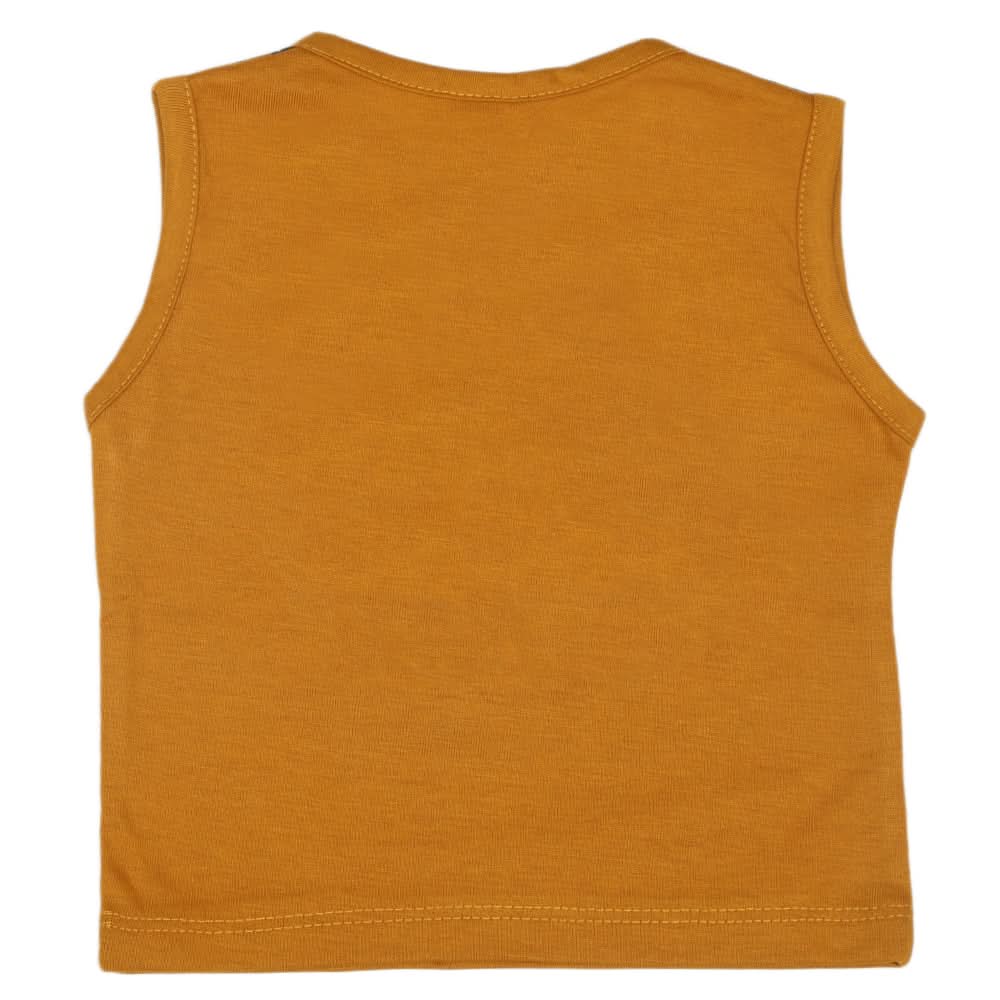 Newborn Boys Sando - Brown, Kids, Newborn Boys Shirts And T-Shirts, Chase Value, Chase Value