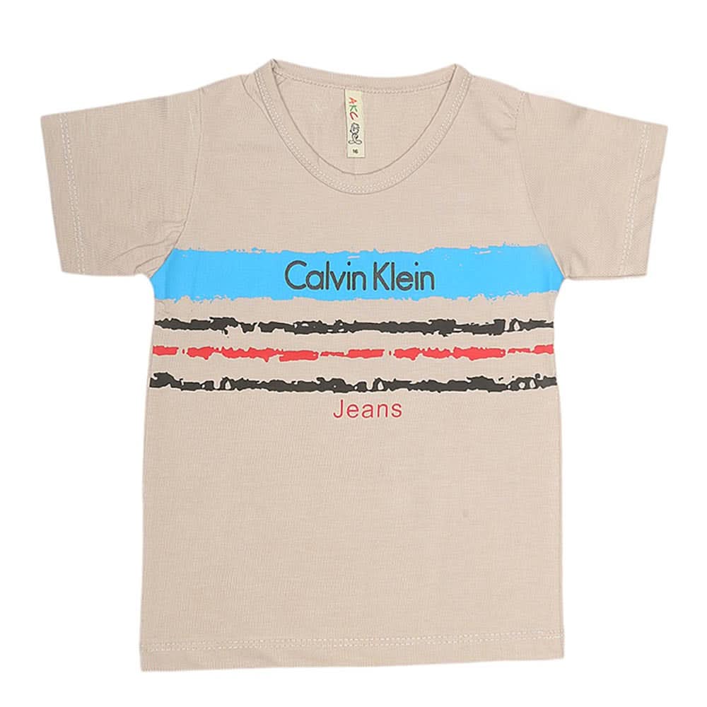 Boys Print T-Shirt  - Grey, Kids, Boys T-Shirts, Chase Value, Chase Value