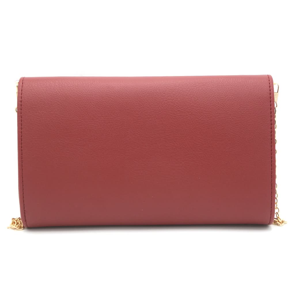 Women's Fancy Clutch 6935 - Maroon, Women, Clutches, Chase Value, Chase Value