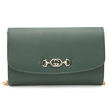 Women's Fancy Clutch 6935 - Dark Green, Women, Clutches, Chase Value, Chase Value