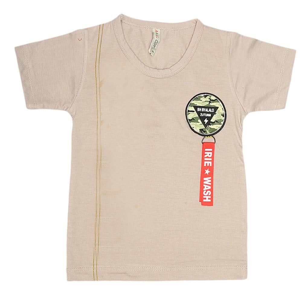 Boys Print T-Shirt  - Grey, Kids, Boys T-Shirts, Chase Value, Chase Value