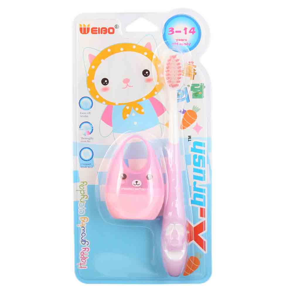 Toothbrush for Kids - Pink, Beauty & Personal Care, Oral Care, Chase Value, Chase Value