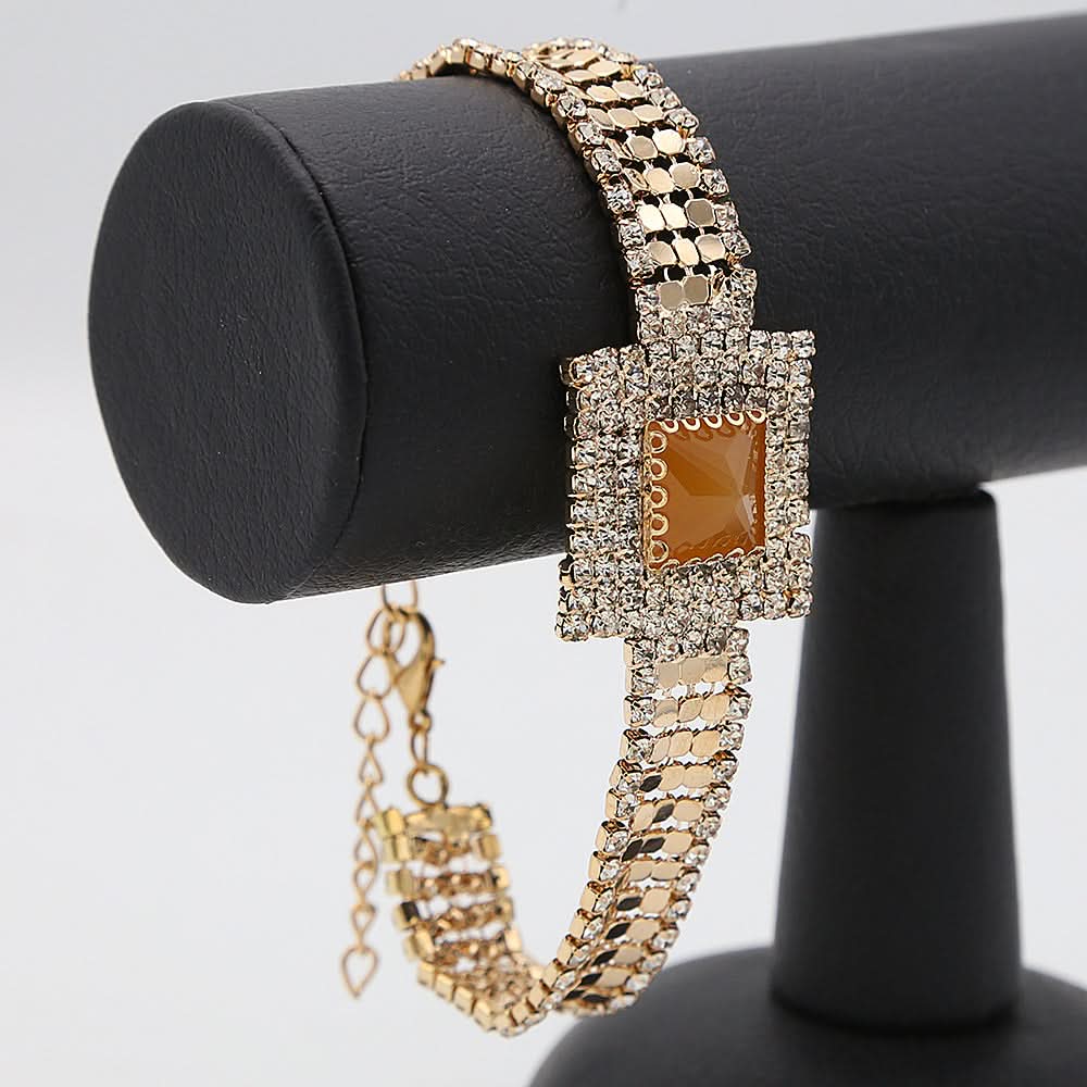 Women's Bracelet - Golden, Women, Bangles & Bracelets, Chase Value, Chase Value